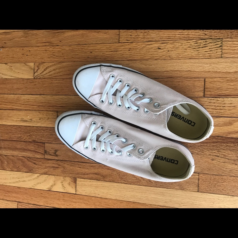 Blush pink Converse